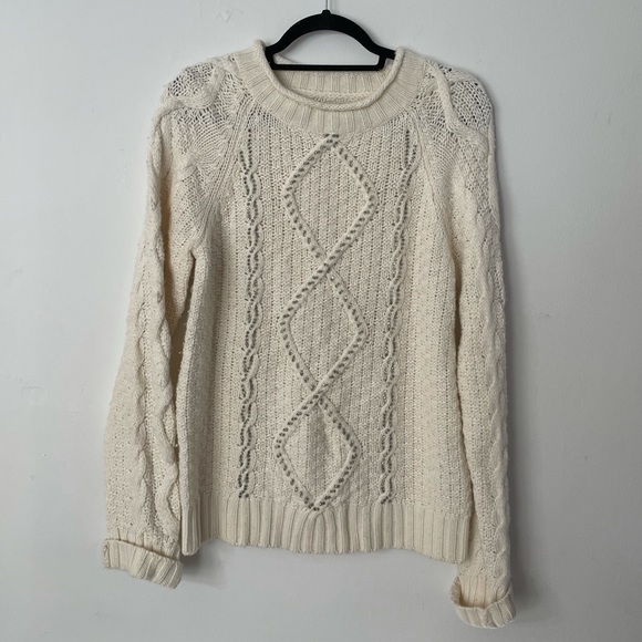 J. Crew Cable Knit Sweater - Picture 1 of 7